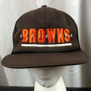 Vtg Cleveland Browns Trucker Hat